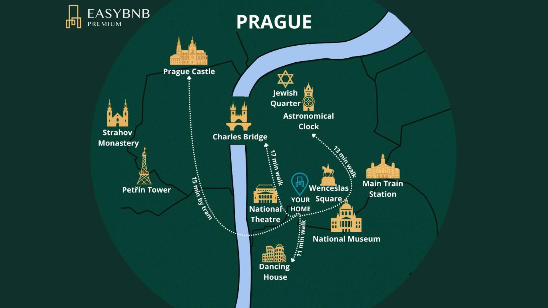 Center With Fireplace Praha